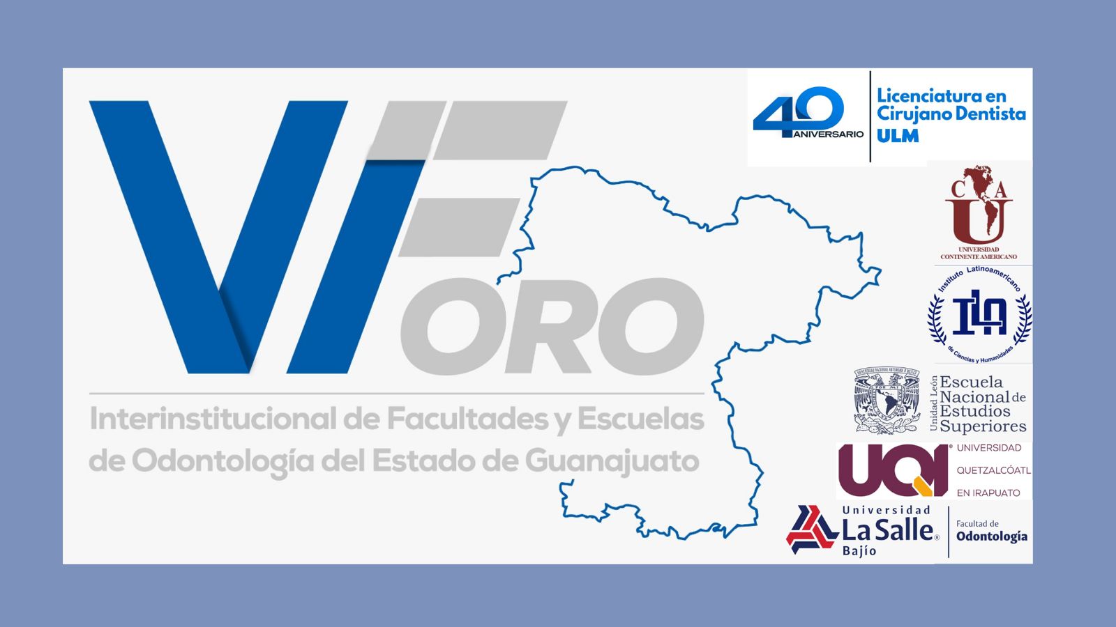 Logo VI Foro Interinstitucional de Odontología